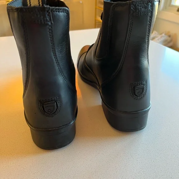 Noble Equestrian Black Riding Shoes - Picture 6 of 12